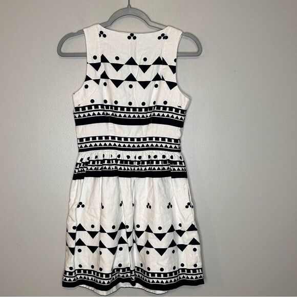 J.Crew Roller Girl Aztec Print Dress - Picture 4 of 5